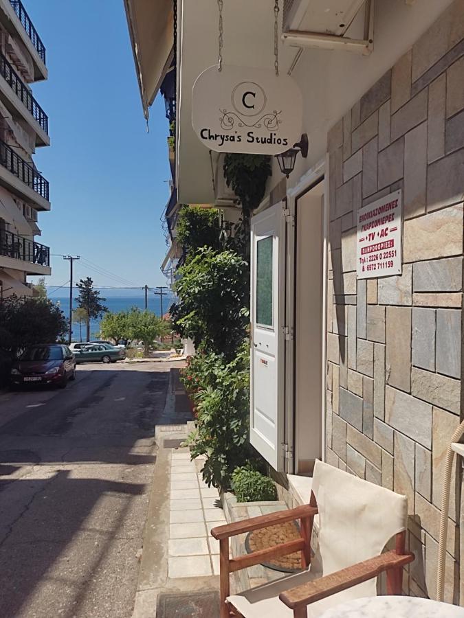 Chrysa'S Studios Loutra Edipsou  Exterior photo